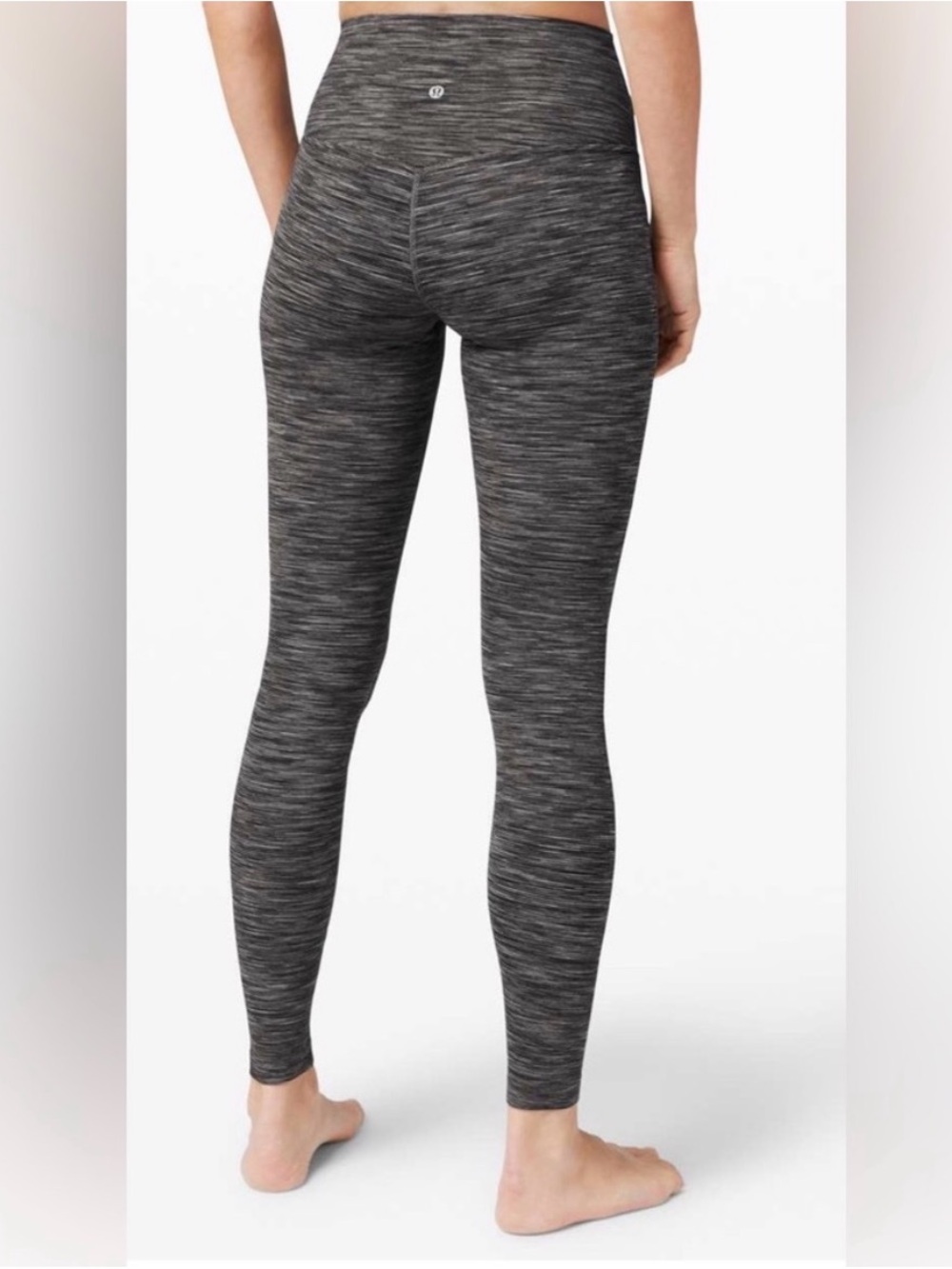 lululemon Align High-Rise Pant Leggings Gray & Black